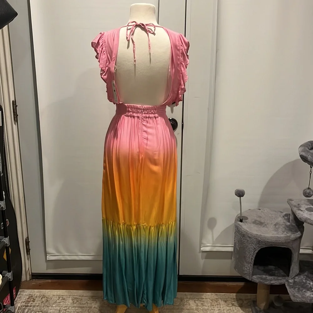 Rainbow dress never worn - Picture 3 of 5
